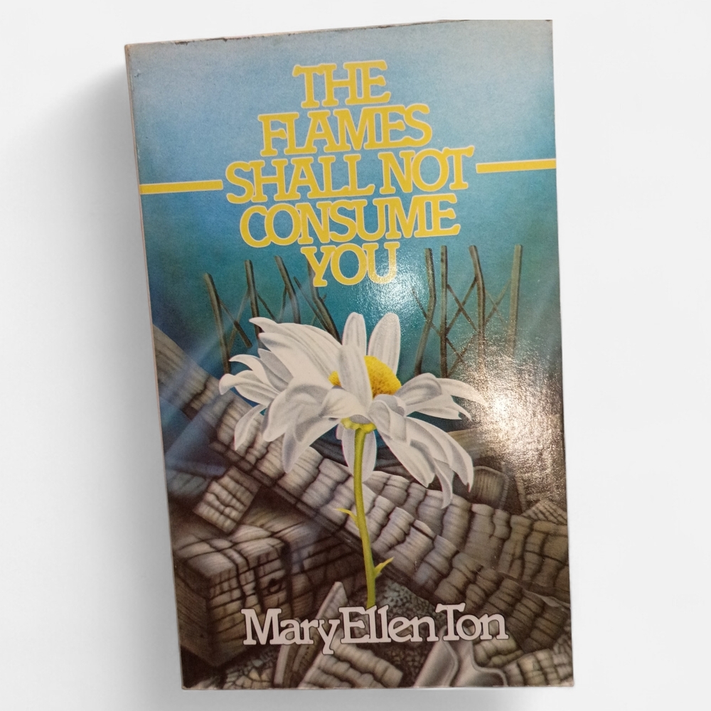 The Flames Shall Not Consume You By Mary Ellen Rare Hard To Find VTG 1983 Print